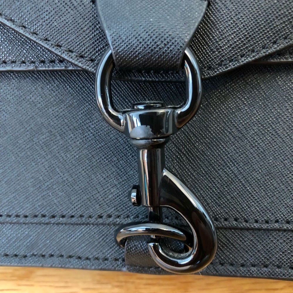 LIKE NEW Rebecca Minkoff Hudson Moto Mini Crossbody - Picture 5 of 9